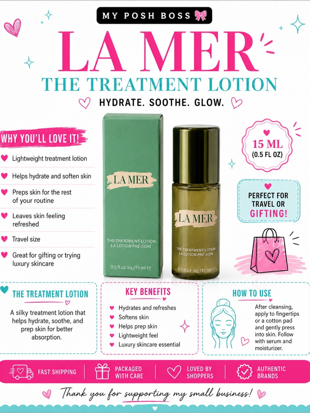 La Mer The Treatment Lotion - Travel Size (15 ml)